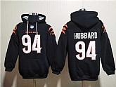 Men's Cincinnati Bengals #94 Sam Hubbard Black Pullover Hoodie,baseball caps,new era cap wholesale,wholesale hats